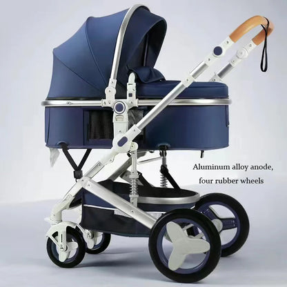 Newborn 2 In 1 Baby Stroller,Luxury high landscape baby carriage,Folding pram,travel Pushchair,baby trolley car,baby strollers