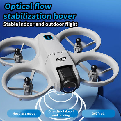 NEW GT3 Mini With LED Foldable Drones. GPS 8K HD Dual Camera. Brushless Motor Obstacle Avoidance RC FPV Quadcopter Drone