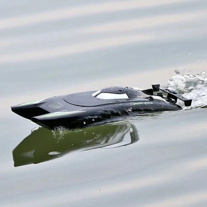 2.4G RC High Speed Racing Boat. Waterproof with Double Motor Professional Speedboat. Toy Gift for kids & boys