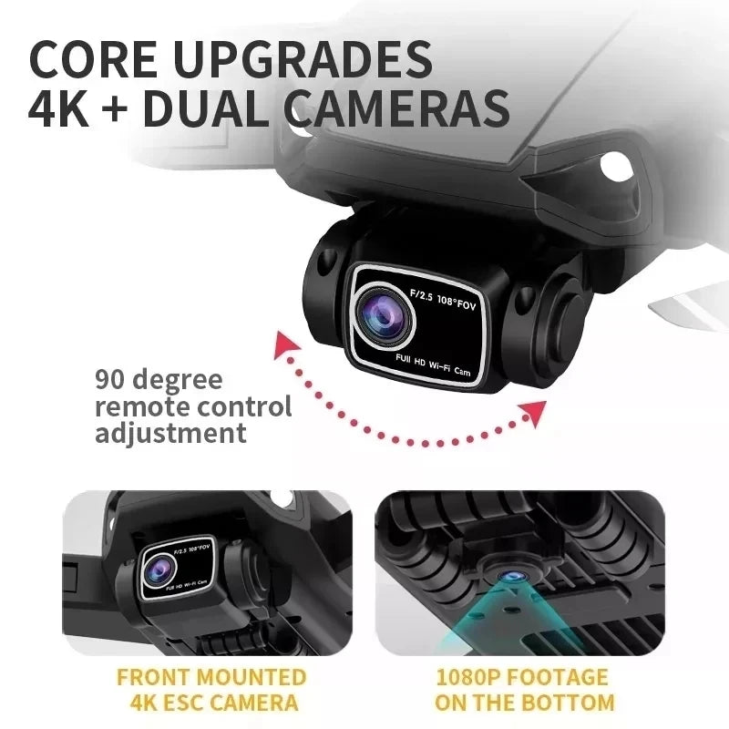L900 Pro SE MAX GPS Drone 4K Professional Dual HD Camera 5G WIFI 360° Obstacle Avoidance Brushless Motor Rc FPV Quadcopter Drone