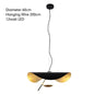 Modern Minimalist Flying Shuttle Hat LED Chandelier for Living Room & Bedroom Pendant Lamp. Art Home Decor Lighting Fixtures