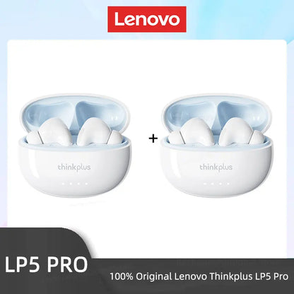 Lenovo LP5 PRO Wireless Bluetooth 5.4 Earphones TWS HiFi Sound for Gaming Earbuds