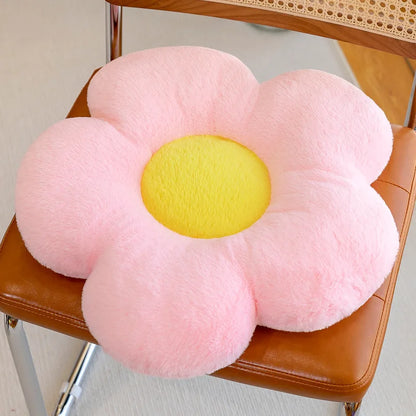 Cushion Flower Circular Shape Pillow