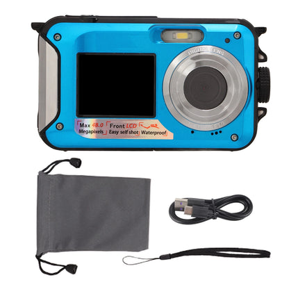 Full HD 2.7K 48MP 10ft Waterproof Underwater Digital Camera with 16X Digital Zoom