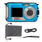 Full HD 2.7K 48MP 10ft Waterproof Underwater Digital Camera with 16X Digital Zoom
