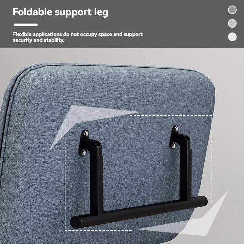 Modern folding sofa bed with with armrest for small apartment