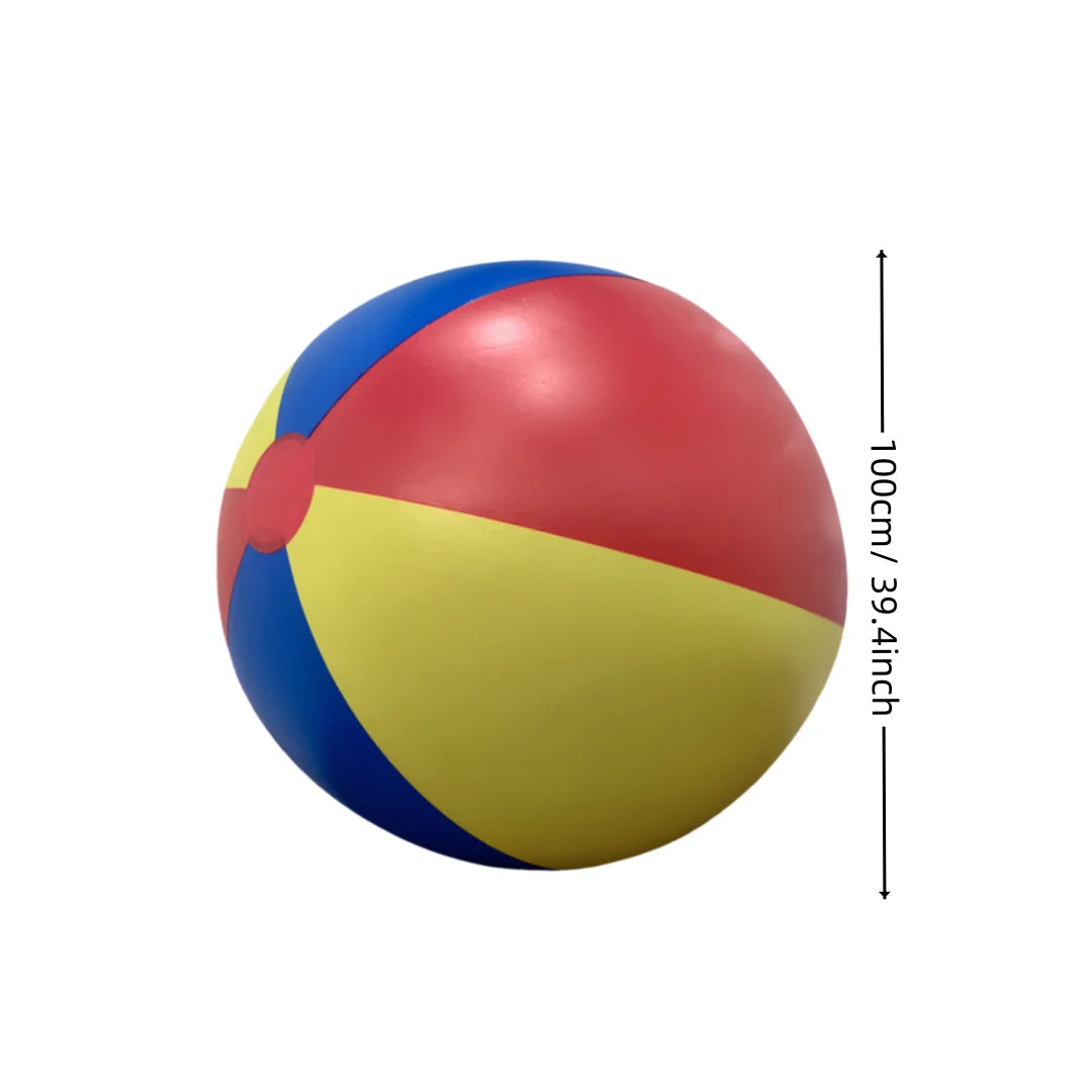 New Outdoor Gmaes Fun Toys Giant Outdoor Beach Ball Colorful PVC Inflatable Ball for Beach and Backyard pool Family Activities