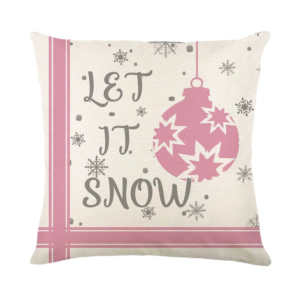 45x45cm Christmas Designed Pillowcase Cover