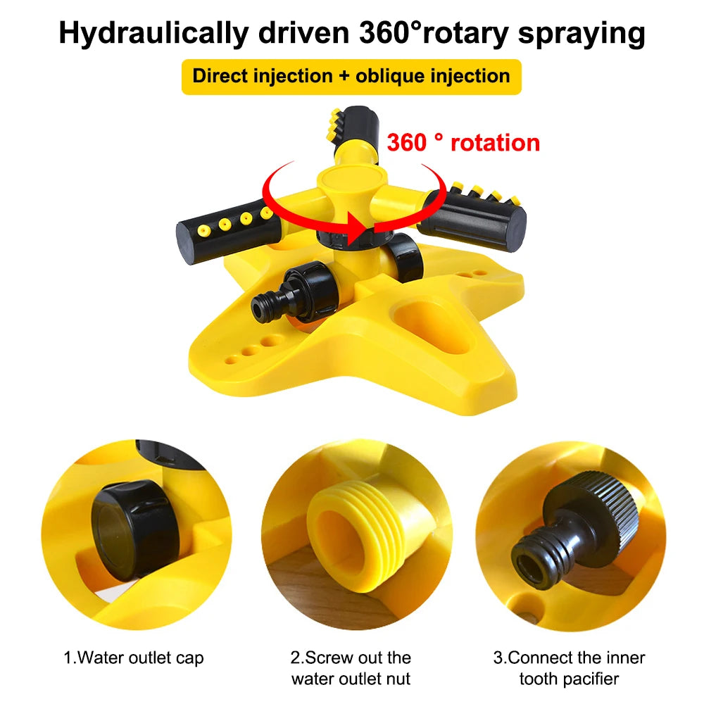 Rotating Irrigation Sprinkler 360 Degree