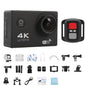 2.0" Action Camera Ultra HD 4K 30FPS WiFi Underwater Cameras. Waterproof Helmet Bicycle Video Recording Camera for Outdoor Sport Cam