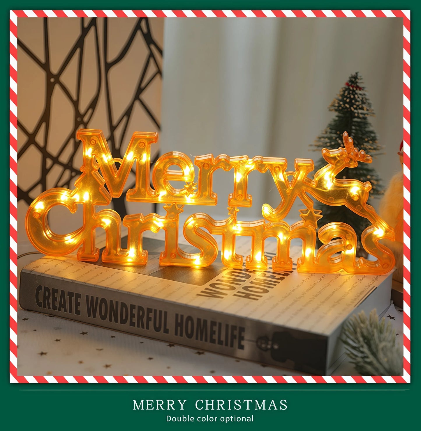 1pc Christmas Decoration LED for Home Decoration