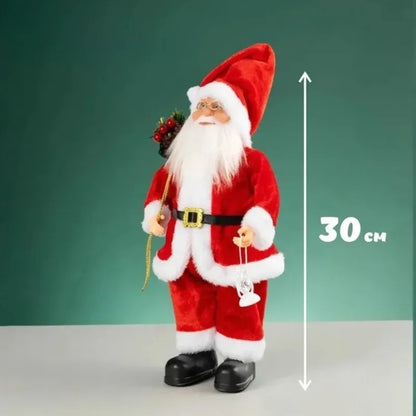 12in Standing Santa Claus Doll, Christmas Tree Decorations