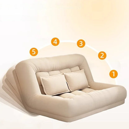 Folding Sofa bed, dual-use simple single or double bed for living room and small rooms