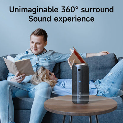 ZEALOT-S51Pro 40W High-power Bluetooth Speaker 3D Stereo Bass Portable IPX5 Waterproof Suitable TWS Boom Box