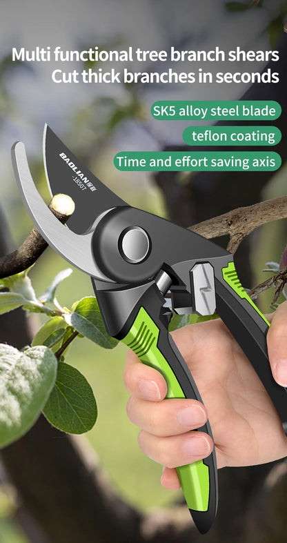 Multifunctional Garden Trimming Tool, Heavy-Duty Sharp Manual Trimmer, Professional And Durable Plant Pruning Scissors