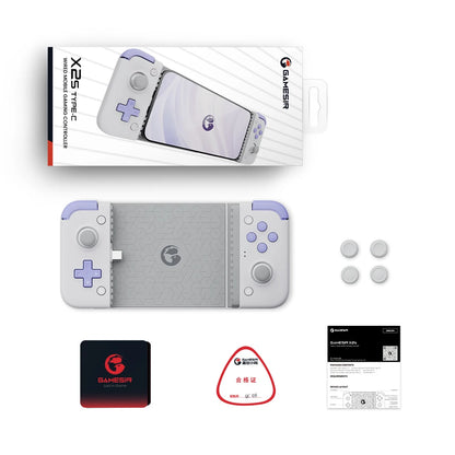 GameSir X2s Mobile Phone Gamepad. Game Controller for Cloud Gaming Xbox Game Pass STADIA xCloud, Hall Effect Joystick and Trigger