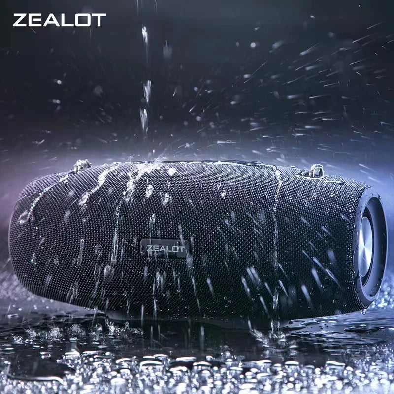 Zealot S67 Wireless Speaker With Shoulder Strap. Outdoor,Waterproof & Portable Speaker
