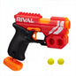 Hasbro NERF KNOCKOUT RIVAL. Outdoor Battle Soft Ball Shotgun Set. Action Figure Kids Toys Gift