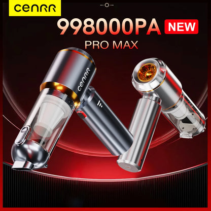 CENRR 998000PA Car Vacuum Cleaner, Strong Suction Cordless Wireless Cleaner. Handheld Portable Vacuum Cleaner