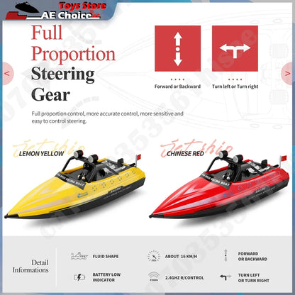 WLtoys WL917 RC Boat 2.4GHz Remote Control Boats. RC Jet Boat 16km/h speed.