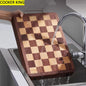 COOKER KING Solid Wood Cutting Board Multi-Purpose Chopping Board for Kitchen & Cutting Pizza, Cheese and Serving Board