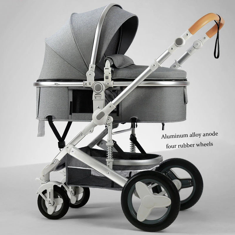 Newborn 2 In 1 Baby Stroller,Luxury high landscape baby carriage,Folding pram,travel Pushchair,baby trolley car,baby strollers