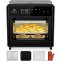 Air Fryer Toaster Oven Combo 12.6 QT Stainless Steel Airfryer 10 in 1 Convection Oven Non Toxic