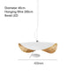 Modern Minimalist Flying Shuttle Hat LED Chandelier for Living Room & Bedroom Pendant Lamp. Art Home Decor Lighting Fixtures
