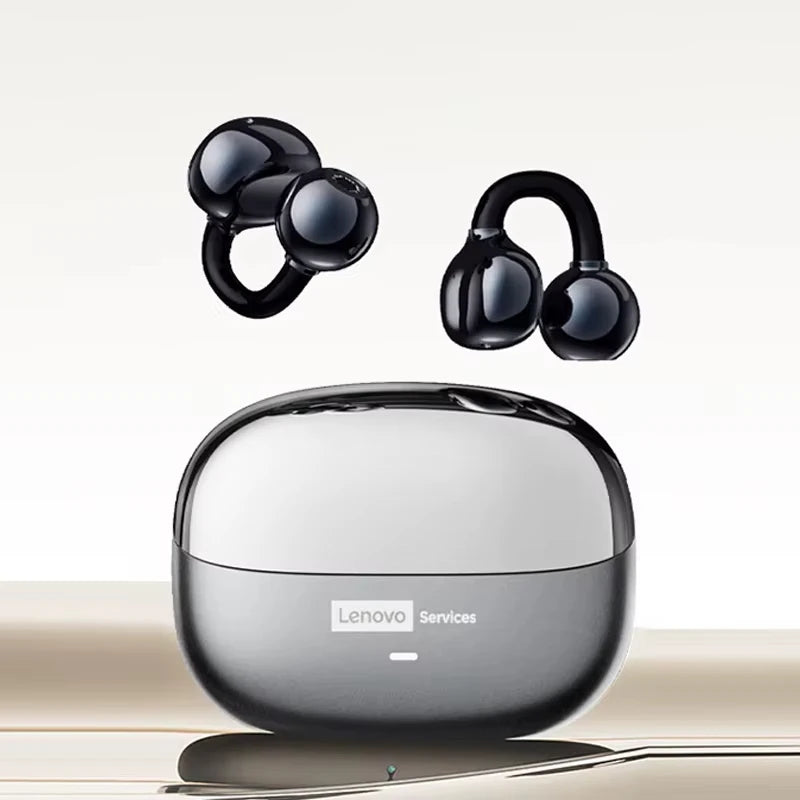 Lenovo LE302 OWS Ear clip Wireless Earphones. Low Latency, HD Call Quality Bluetooth Headphones.