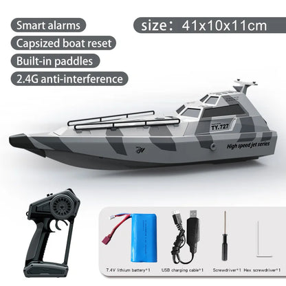 2.4GHz TY727 RC TURBO JET PUMP High-Speed Remote Control Boat