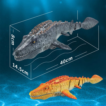 2.4G Remote Control Mosasaurus Dinosaur Pool Water Monster. Outdoor Toys for Boys, Girls & Kids