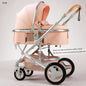 Newborn 2 In 1 Baby Stroller,Luxury high landscape baby carriage,Folding pram,travel Pushchair,baby trolley car,baby strollers