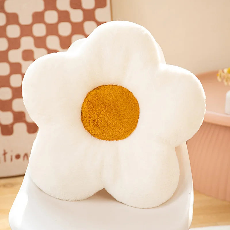 Cushion Flower Circular Shape Pillow