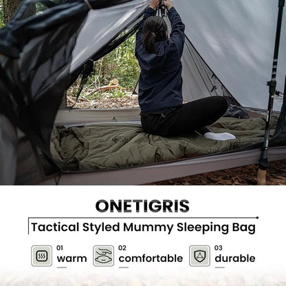 Mummy-Style Sleeping Bags for Camping, Hiking, and Survival Adventures