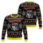 Whatcha Gonna Do Brother? Hulk Hogan Sweater. Winter Holiday Pullover Christmas Party Gift for Men