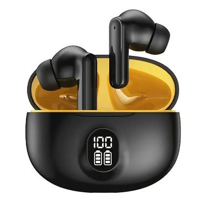 Wireless Headphones Bluetooth Earpods. Sports Stereo with Noise Canceling & Microphone comes with LED lights