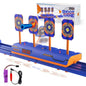 For Nerf Guns Bullets Shooting Target 4 Modes Digital Scoring Auto Reset Target Kid Shooting Game Toys for Kids 2 To 4 Years Old