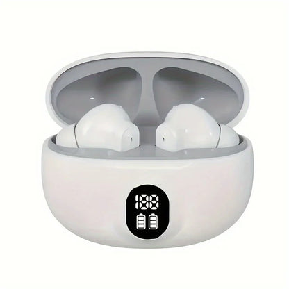 Wireless Headphones Bluetooth Earpods. Sports Stereo with Noise Canceling & Microphone comes with LED lights
