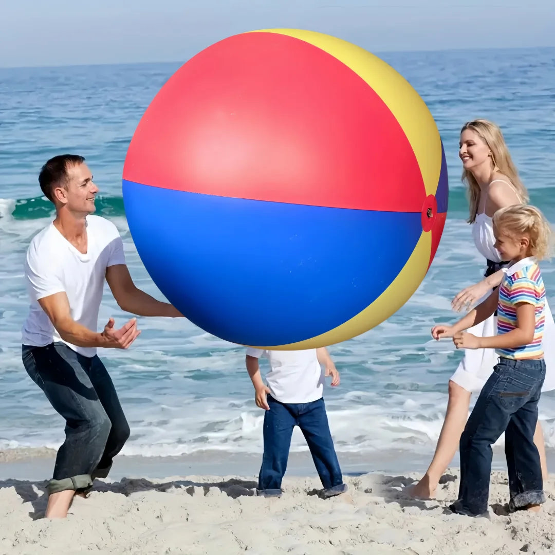 New Outdoor Gmaes Fun Toys Giant Outdoor Beach Ball Colorful PVC Inflatable Ball for Beach and Backyard pool Family Activities