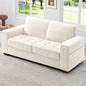 89" Modern Sofa Couch for Living Room, Chenille 3-Seater Couch with Thick Cushions, USB/Type-C Port, Removable Cover