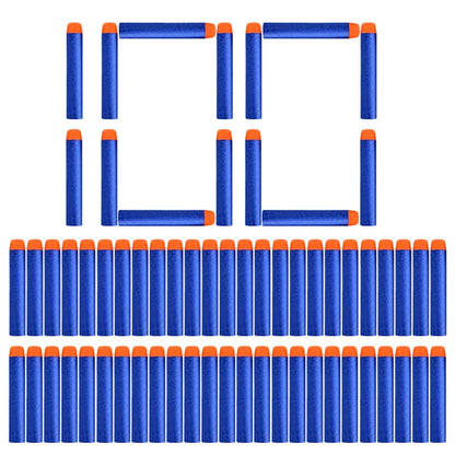 Electric Darts Toy Airsoft or Nerf Gun 7.2CM Hole Head Bullets Foam. Safe Sucker Bullet for Nerf Blasters Toy for Children
