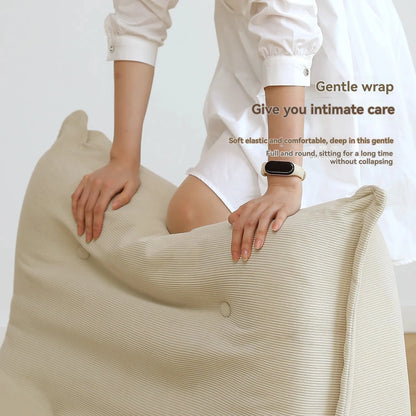 Jiaozi sofa. Winter lazy sofa for living room, single person sofa seat