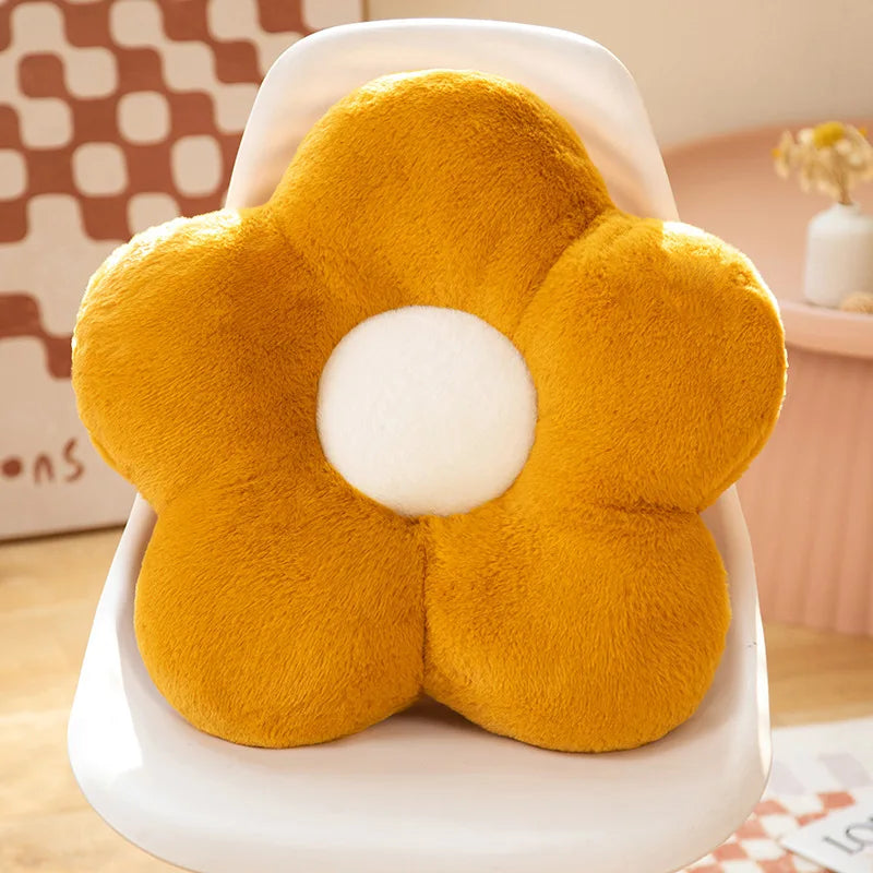 Cushion Flower Circular Shape Pillow