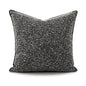 Modern simple Cushion black and white Chenille jacquard Pillow