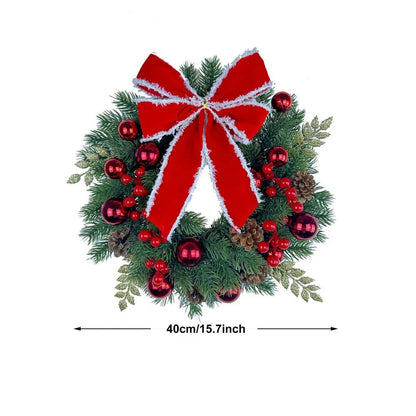 Christmas Wreath for Front Door Decor