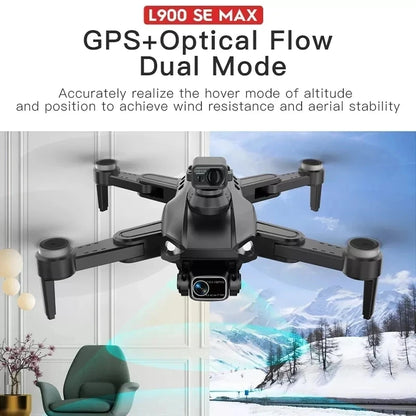 L900 Pro SE MAX GPS Drone 4K Professional Dual HD Camera 5G WIFI 360° Obstacle Avoidance Brushless Motor Rc FPV Quadcopter Drone