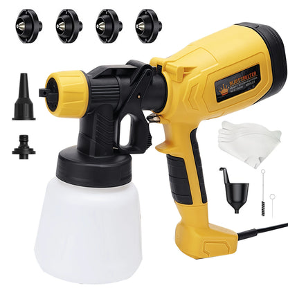 Electric Spray Gun Cordless Paint Sprayer 1L