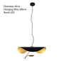 Modern Minimalist Flying Shuttle Hat LED Chandelier for Living Room & Bedroom Pendant Lamp. Art Home Decor Lighting Fixtures