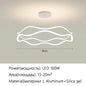Modern Minimalist Chandelier. Nordic Luxury Living Room LED Ceiling Lamps. Home Decor Designer Bedroom Hanging Lights