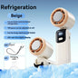 JPNPL 4000mAh Handheld High-speed Fan with 100 Speed Adjustable. Portable For Outdoor